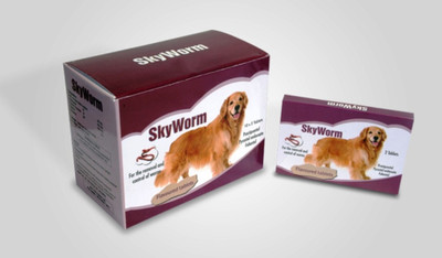 

SKYEC SKY WORM For The Removal & Control of Worms in Dog's Pet Dewormer(Dogs)