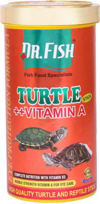 

DR. FISH Fish Food Speacialists Turtle ++ Vitamin A 350 g Vegetable 350 g Dry Fish Food