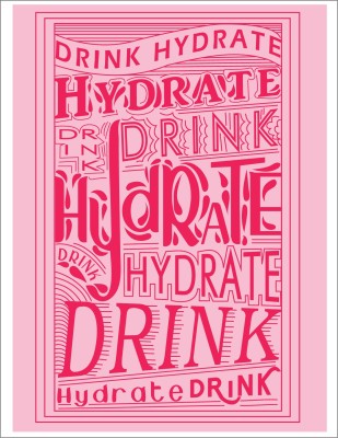 HYDRATE – WALL ART PRINT Paper Print(11 inch X 8 inch)