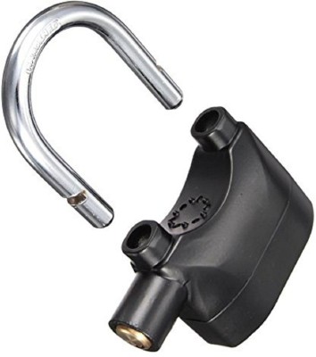 kiros Anti-Theft Padlock Security System Door Motor Bike Bicycle Safety Lock (Black) Safety Lock, Cable Lock(Black)