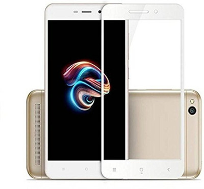 SAGA Edge To Edge Tempered Glass for Temperd Glass 6d - Premium Full Glue MI5A Temperd Glass Full Edge - Edge Screen Protection For MI5A-White (pack of 1)(Pack of 1)