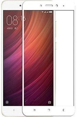 SAGA Edge To Edge Tempered Glass for Temperd Glass 6d - Premium Full Glue Red Mi Note 4 Temperd Glass Full Edge - Edge Screen Protection For Red Mi Note 4-White (pack of 1)(Pack of 1)