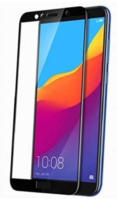 SAGA Edge To Edge Tempered Glass for Temperd Glass 6d - Premium Full Glue HONOR 7S Temperd Glass Full Edge - Edge Screen Protection For HONOR 7S-Black (pack of 1)(Pack of 1)