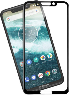 LIKEDESIGN Edge To Edge Tempered Glass for Motorola One Power, Motorola Moto One Power(Pack of 1)