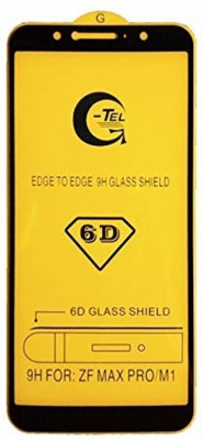 SAGA Edge To Edge Tempered Glass for SAGA ASUS ZENFONE MAX PRO M1Temperd Glass 6d - Premium Full Glue ASUS ZENFONE MAX PRO M1 Temperd Glass Full Edge - Edge Screen Protection For ASUS ZENFONE MAX PRO M1-Black (pack of 1)(Pack of 1)