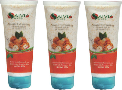 

Salvia face scrub | walnut face scrub | face scrub for clear skin | purifying walnut face scrub | face scrub for healthy skin | glowing skin face scrub | scrub | walnut dirt removal scrub Scrub(300 g)