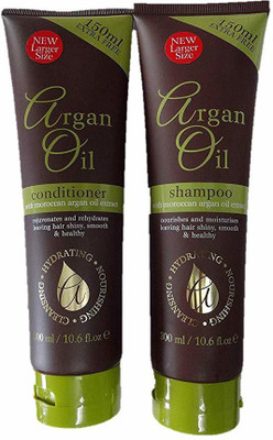 

Argan Oil Combo Pack of Argan Shampoo & Conditioner (300 ml Shampoo and 300 ml Conditioner)(600 ml)