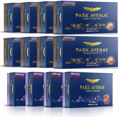 

Park Avenue LUXURY(8X125G),STORM(4X125G)(1250 g, Pack of 12)
