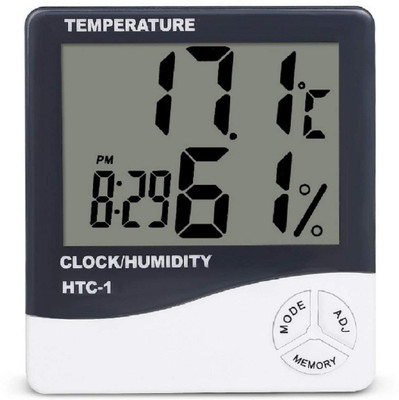 SEASPIRIT Digital Black Clock