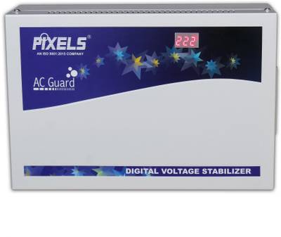 pixels ACG 04-120D AC VOLTAGE STABILIZER  (IVORY, Blue)