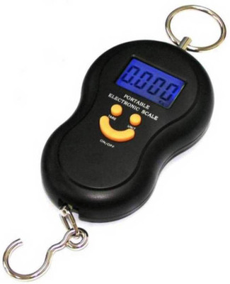 

Rorian Pocket Weight Machine Digital 50Kg Travel Luggage Weighing Scale(Black)