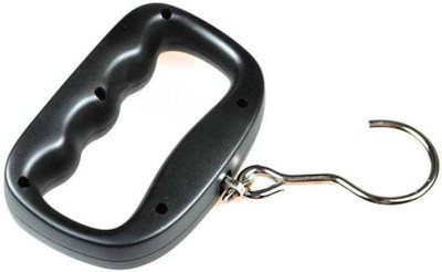 

Rorian Portable Hanging Luggage Weight Machine Digital For Weighing Household Items Weighing Scale(Black)