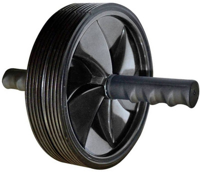 L'AVENIR ABDOMINAL EXERCISER / ROLLER with MAT for HOME & GYM WORKOUT Ab Exerciser(Black)
