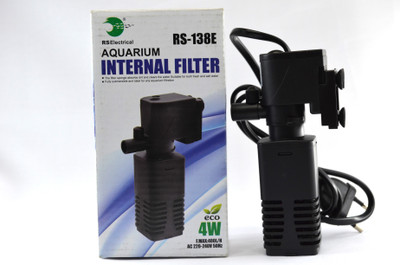 

RS 138-e internal filter Power Aquarium Filter(Mechanical Filtration for Salt Water and Fresh Water)