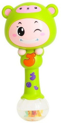 wonderkart-new-imported-huile-colorful-baby-rattle-stick-green-rattlegreen