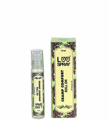 

LooSpray Feminine Cramp Comfort Roll On for Period Pain(10ml) Liquid(10 ml)