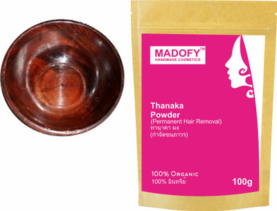 

MADOFY THANAKA POWDER 100GMS WITH WOODEN BOWL(100 g)