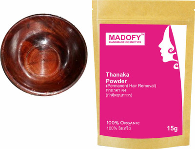 

MADOFY THANAKA POWDER 15GMS WITH WOODEN BOWL(15 g)