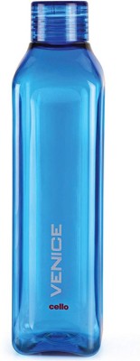 cello Venice Plastic Water Bottle, 1 Litre, Set of 1, blue 1000 ml Bottle(Pack of 1, Blue, PET)