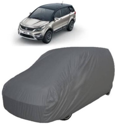 zedaan Car Cover For Tata Hexa (Without Mirror Pockets)(Grey, For 2017 Models)