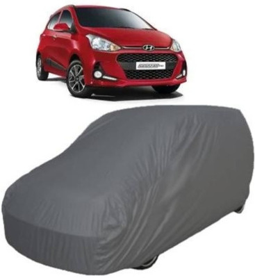 zedaan Car Cover For Hyundai Grand i10 (Without Mirror Pockets)(Grey, For 2017 Models)
