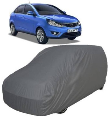 zedaan Car Cover For Tata Zest (Without Mirror Pockets)(Grey, For 2017 Models)