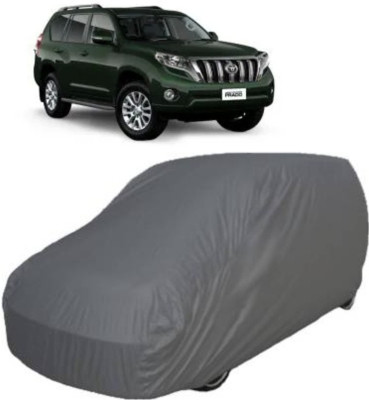 zedaan Car Cover For Toyota Land Cruiser Prado (Without Mirror Pockets)(Grey, For 2017 Models)