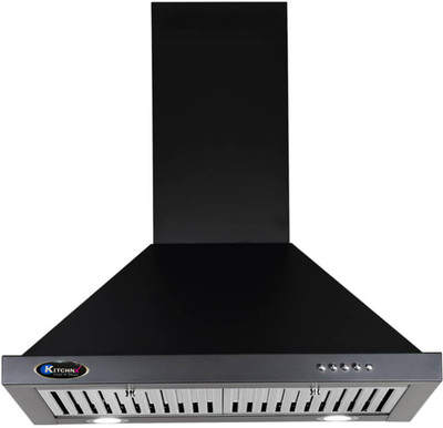 

Kitchnx AVTR 786 BLK Wall Mounted Chimney(Black 1100 CMH)