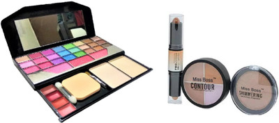 

Miss Boss fashion makeup and kb contour stick 3 in 1 concealer combo(Set of 2)