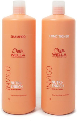 

Wella Professionals Invigo Nutri Enrich Shampoo+ Conditioner(Set of 2)