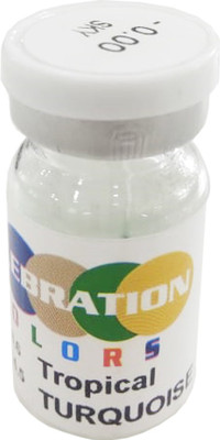 

Celebration Tropical TURQUOISE Plus4 Yearly disposable Colored Lenses With Spherical Power Yearly Contact Lens(4, Turquoise, Pack of 1)