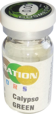 

Celebration GREEN-0.75 Yearly disposable Colored Lenses With Spherical Power Yearly Contact Lens(-0.75, Green, Pack of 1)