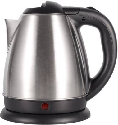 

Zeom Hot Water Pot Portable Boiler Tea Coffee Warmer Heater Cordless Electric Kettle Electric Kettle(1.8 L, Silver)