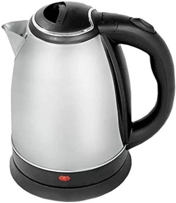 

fairmall M-12 Hot Water Pot Portable Boiler Tea Coffee Warmer Heater Cordless Electric Kettle(2 L, Silver)