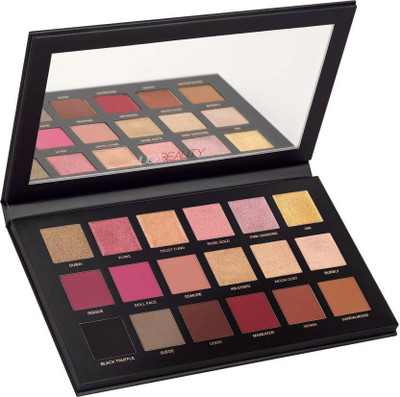 

Huda Beauty Textured Eye Shadow Palette- Rose Gold Remastered Edition 18 g(Multicolored)