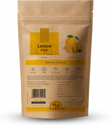 

Herb Essential Lemon Peel Powder- FACE PACK FORMULA FOR SKIN WHITENING - 50g(50 g)