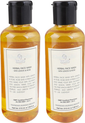 

Vashu Herbal Face wash With Lemon & Rose Face Wash(210 ml)