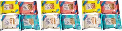 

CartKing FACIAL/FACE TISSUES -Wet-MAKEUP REMOVER-Soft -Tissue Paper Face Cleanser/Cleaning Wipes For Women & Girls - Pack Of 12(Wholesale Pack)(Pack of 300)
