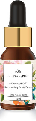 

Hills + herbs Argan and Apricot Skin Nourishing Face Oil Serum.(10 ml)