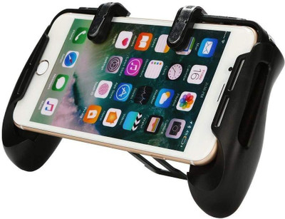 

LUDDITE Game Trigger Controller + Gamepad Stand - Sensitive Shoot and Aim Fire Buttons for PUBG/KnivesOut/Mobile Gaming Joysticks Gaming Accessory Kit(Black, For Android, iOS)