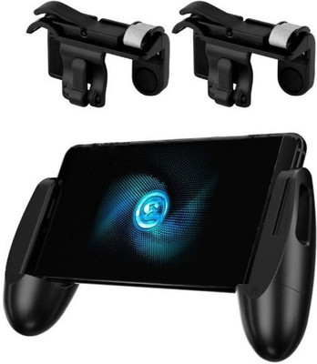 

LUDDITE L1R1 Fire and Aim Button PUBG Trigger Shooter Joystick Gamepad That Works On Android and IOS Phones Gaming Accessory Kit(Black, For Android, iOS)