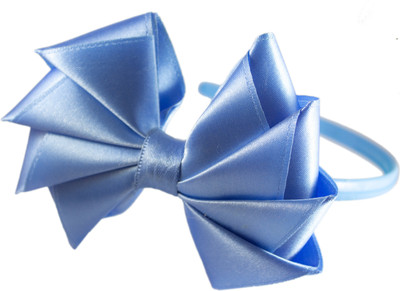

Threads N Ribbons Blue Bow Hair Band(Blue)
