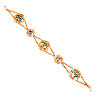 

mohit jewellers sheeshphool Hair Chain(Multicolor)