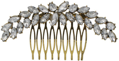 

Fabfashion Water Drop Diamond Wedding Hairpin Clip For Women Hair Clip(Yellow)