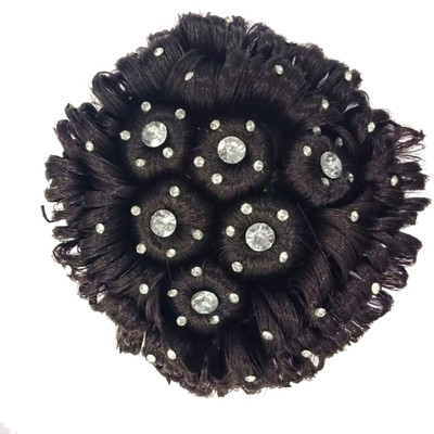 

Shining Angel Artificial Juda Extension Hair Accessories Bun(Black)