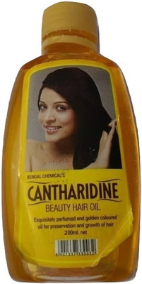 

Bengal Chemicals Shri PS Cantharidene 200 ml Pack of 4 Hair Oil(200 ml)