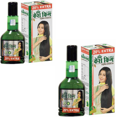 

Emami Kesh King Ayurvedic Scalp and Hair Oil 120ml *2, (Pack of 2) Hair Oil(120 ml)