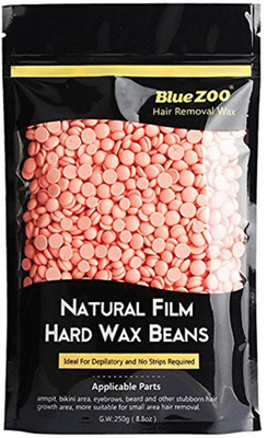 

ANTEZIK Hot bikini Brazilizn Wax Beans For Hair Remover For Men & Women Wax - pink 280 gm Wax(280 g)
