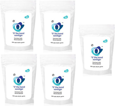 

O Hand Sanitizer 50 sachet in each Pouch (50 ml, Pouch, Pack of 5)(50 ml, Pouch, Pack of 5)