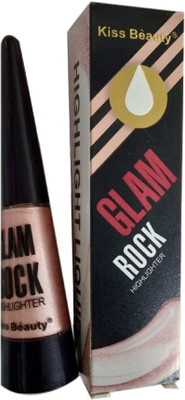 

Kiss Beauty Glam Rock Liquid Highlighter- 10ml Pack Highlighter(Natural)